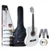 39" Classic guitar, white gloss color